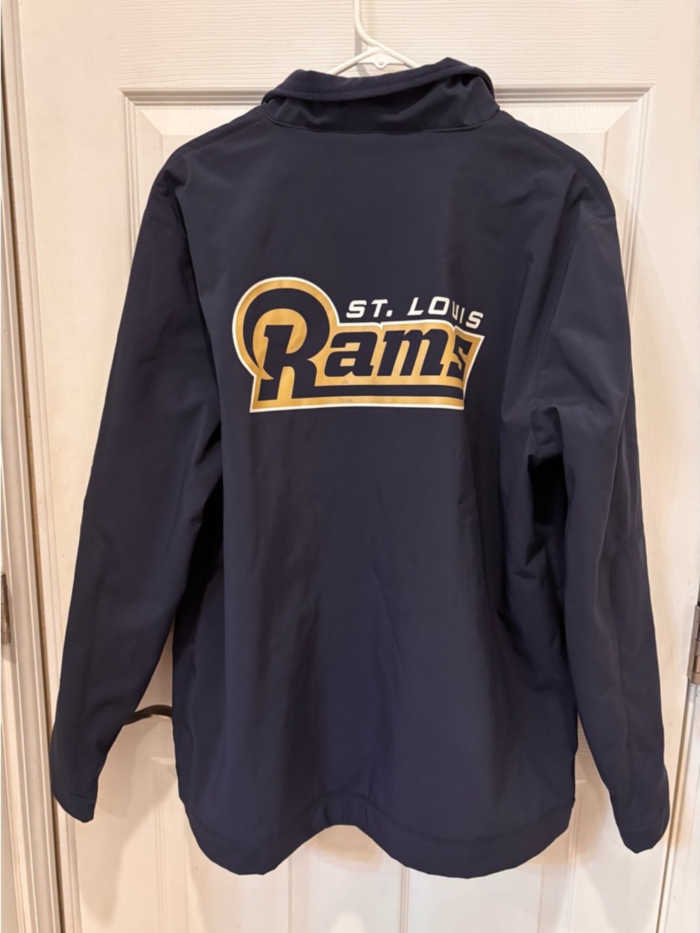 NFL‎ St.Louis Rams Navy Softshell Jacket - Picture 3 of 3